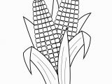 Printable Corn On the Cob Coloring Pages Free Coloring Pages
