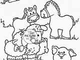 Printable Farm Coloring Pages Funny Farm Animals Coloring Page for Kids Animal Coloring