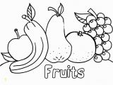 Printable Fruits and Vegetables Coloring Pages Coloring Pages Fresh Fruit and Ve Ables