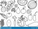 Printable Fruits and Vegetables Coloring Pages Fruits and Ve Ables Coloring Pages – Drive2vote
