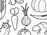 Printable Fruits and Vegetables Coloring Pages Printable Fruits and Ve Ables Coloring Pages at
