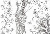 Printable Geisha Coloring Pages Coloring for Adults Kleuren Voor Volwassenen