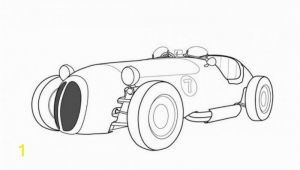 Printable Race Car Coloring Pages Jaguar Old Racing Car Coloring Page