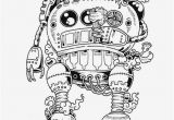 Printable Robot Coloring Pages Doodle Invasion Drawings