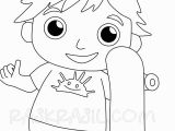 Printable Ryan S World Coloring Pages Ryan Coloring Pages at Home Activities Pocket Watch