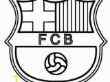Printable soccer Coloring Pages Barcelona Logo soccer Coloring Pages Football