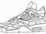 Printable Tennis Shoe Coloring Pages Air Jordan Coloring Pages Inspirational Lebron Shoes Drawing at