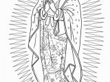 Printable Virgen De Guadalupe Coloring Pages Our Lady Of Guadalupe Super Coloring