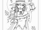 Printable Witch Coloring Pages Autumn Fantasy Coloring Book Halloween Witches Vampires