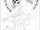 Printable Witch Coloring Pages Coloring Page Inspired by the Mexican Celebration D as De