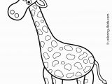 Printable Zoo Animals Coloring Pages Animals Coloring Pages for Kids Giraffe Coloring Pages for