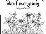 Psalm 150 Coloring Page Don T Worry About Anything Pray About Everything Free