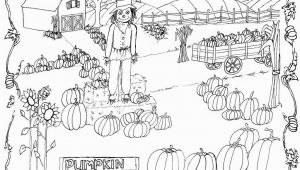 Pumpkin Patch Coloring Pages Preschool Pumpkin Patch Coloring Page Printable