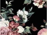 Purple and Pink Dark Floral Wall Mural 148 Best Dark Wallpaper Images