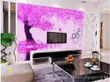 Purple Wall Murals Uk Beautiful Purple Safflower Sea Bird Double Flying Frame Background Wall 3d Murals Wallpaper for Living Room Latest Wallpapers Love Wallpaper From