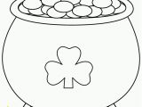 Rainbow and Pot Of Gold Coloring Page 874 Pot Gold Free Clipart 2