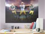 Rangers Fc Wall Mural Fathead Aaron Rodgers Montage Mural Giant Ficially
