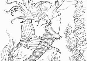 Realistic Mermaid Coloring Pages for Adults Mermaid Coloring Pages for Adults Best Coloring Pages