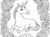 Realistic Unicorn Coloring Pages Unicorn & Rainbow Wreath Coloring Page