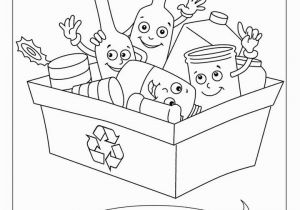 Recycling Coloring Pages Activity Recycling Worksheets for Preschool