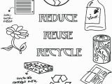 Recycling Coloring Pages Activity Reduce Reuse Recycle Coloring Pages Recycling Coloring Page Kid