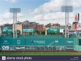 Red sox Green Monster Wall Mural the Green Monster Stockfotos & the Green Monster Bilder Alamy