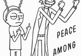 Rick and Morty Coloring Pages Printable Related Image Mit Bildern