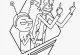 Rick and Morty Coloring Pages Printable Rick and Morty Coloring Tattoo 77