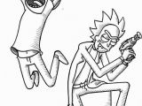 Rick and Morty Trippy Coloring Pages Rick and Morty Coloring Pages