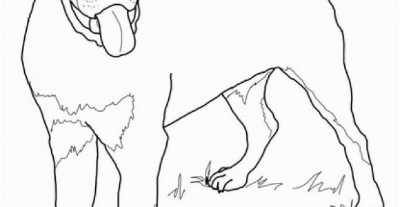 Rottweiler Puppies Coloring Pages Rottweiler Puppy Coloring Page