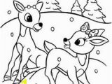 Rudolph and Clarice Coloring Pages Rudolph the Red Nosed Reindeer Coloring Pages On Coloring Bookfo