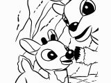 Rudolph and Clarice Coloring Pages Santa S Reindeer Coloring Pages Best Pictures to Color 25 Santas and