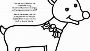 Rudolph the Red Nosed Reindeer Coloring Pages Rudolph the Red Nosed Reindeer Coloring Pages Coloring Pages