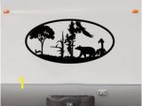 Rv Murals Bear forest Mountains Rv Camper Vinyl Decal Sticker Graphic Custom