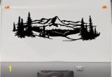 Rv Vinyl Murals Lake Trees Mountains Rv Camper Vinyl Decal Sticker Graphic Custom