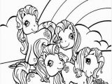 Ryan toys Coloring Pages Ponies and Rainbow Coloring Page