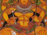 Sacred Art Murals Lalitha Tripurasundari Kerala Mural Devotional