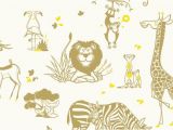 Safari Wall Murals for Nursery Safari Animals Wallpaper Kids Room Wall Murals