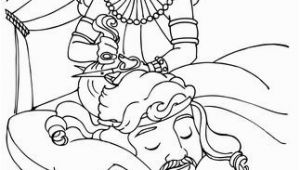 Samson and the Lion Coloring Pages Delilah Cutting Samson S Hair Coloring Page From Samson Category