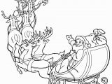 Santa Claus and His Reindeer Coloring Pages Santa S Reindeer Coloring Pages Best Pictures to Color 25 Santas and