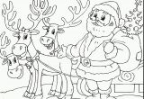 Santa Claus and His Reindeer Coloring Pages Santa S Reindeer Coloring Pages Best Pictures to Color 25 Santas and