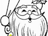 Santa Face Coloring Page Printables 395 Best Christmas Coloring Pages Images On Pinterest