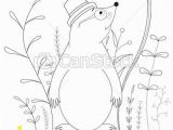 School Age Coloring Pages Coloring Book or Page for Children Of School and Preschool Age Developing Children S Coloring Vector Cartoon Illustration with Cute Mole