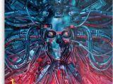 Sci Fi Wall Murals 3d Illustration Of Science Fiction Robotic Skull Artificial