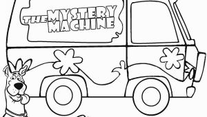 Scooby Doo Coloring Pages Mystery Machine Printable Scooby Doo Coloring Pages for Kids