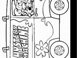 Scooby Doo Coloring Pages Mystery Machine the Mystery Machine Colouring Pages Page 2 Coloring Home