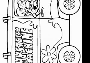 Scooby Doo Mystery Machine Coloring Pages the Mystery Machine Colouring Pages Page 2 Coloring Home