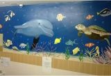 Sea Life Murals Photo Wall Mural Sealife Mural In Nursing Home Bathroom