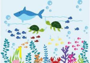 Sea Life Wall Murals Under the Sea” Peel & Stick Boys Nursery Wall Decals In 2019