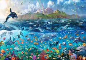 Sea Life Wall Murals Underwater Ocean Wallpaper Murals Wallpapersafari